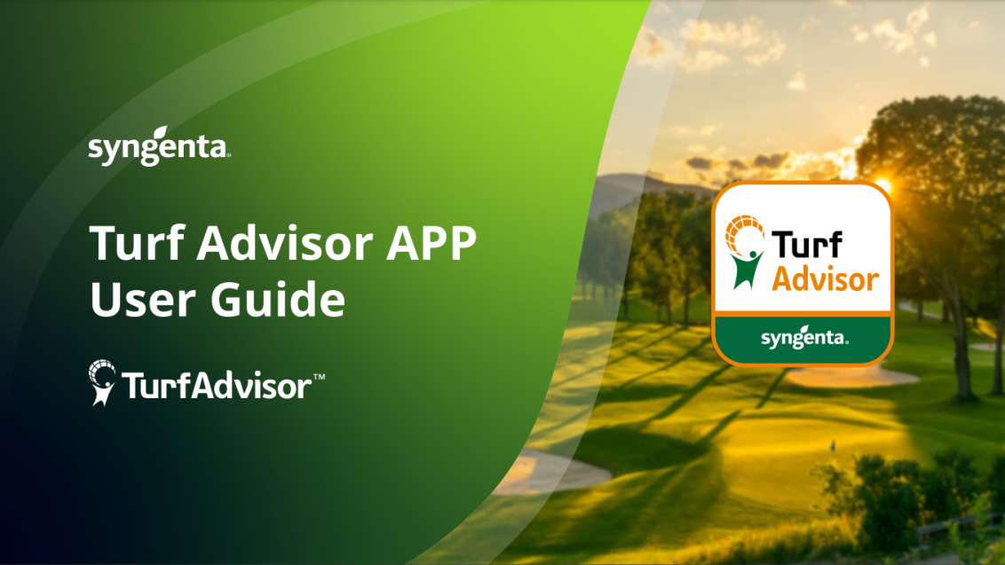 Turf Advsior App
