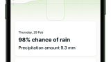 RAINFALLKeep track of recent rainfall and accurate forecasts for the coming days. Instant view of average data for the past two weeks, and historic 10-year records for your current two-week period.