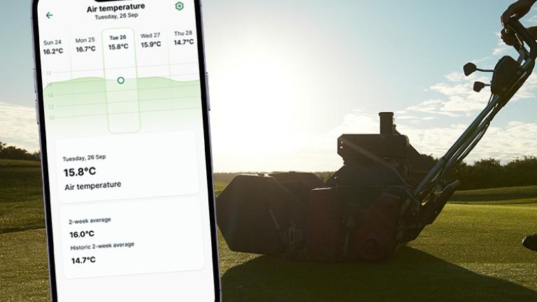 Turf Advisor data - Air temperatureTemperature is a major driver of disease development, as well as turf growth and stress factors.