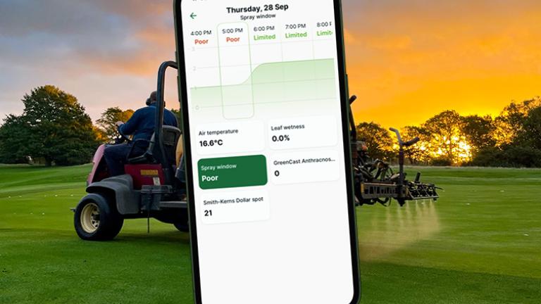 Turf Advisor decision support - Spray windowsUse spray windows in conjunction with Turf Advisor risk models and turf tools to time applications. Ensure you can get protection in place ahead of disease risk, or Primo Maxx II programmes on schedule.  