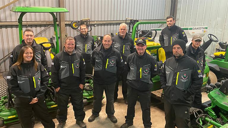 West Lancashire Golf Club team workwear 