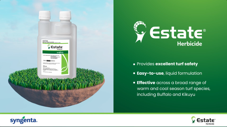 Launching ESTATE Herbicide from Syngenta