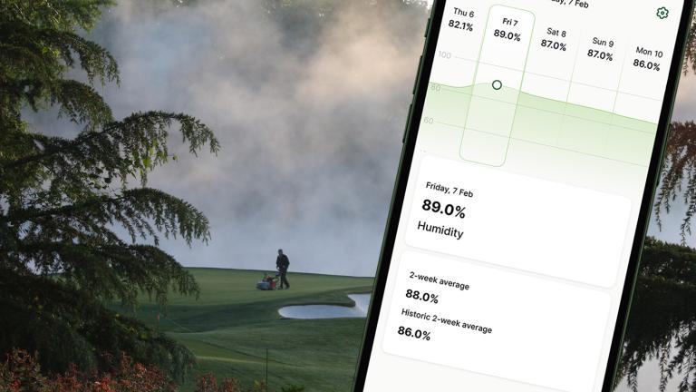 Turf Advisor humidity