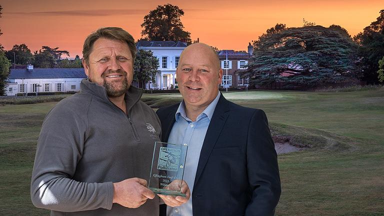 Effingham winners of Operation Pollinator AwardHigh on the Surrey hills Effingham Golf Club has turned the clock back to create a genuine ecology asset that befits the natural environment and far surpasses what was there before.