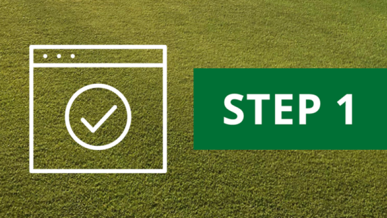 Turf Rewards Step 1