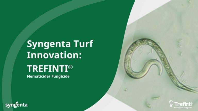 Syngenta Turf Innovation – TREFINTI® Nematicide/ Fungicide