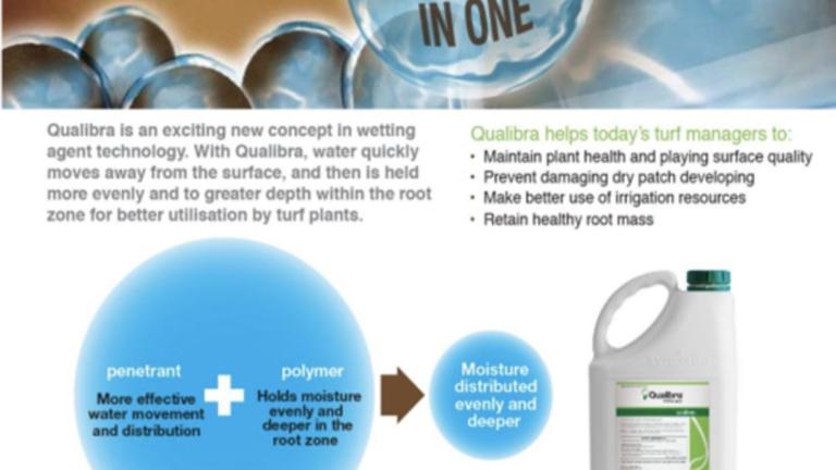 Qualibra - Benefits your golf course whatever the Weather