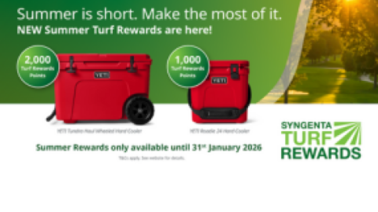 Syngenta Summer Turf Rewards 2025