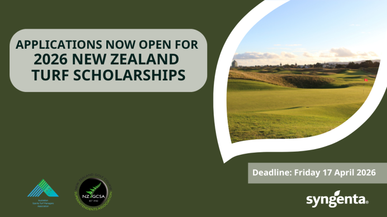 NZ Turf Scholarship Wider Education 2026