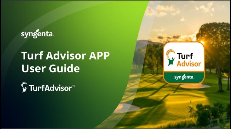 Introducing Syngenta Turf Advisor App