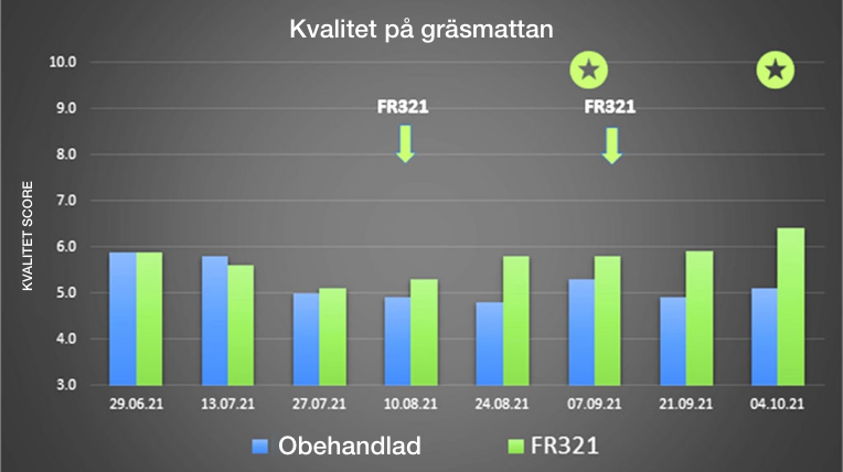 Kvalitet på gräsmattan